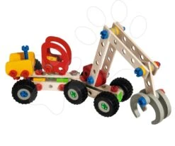 Holzbausatz Mähdrescher Constructor Mobile Harvester Eichhorn Drei Modelle (Mähdrescher, Arbeitsmaschine, LKW) 140 Teile Ab 5 Jahren