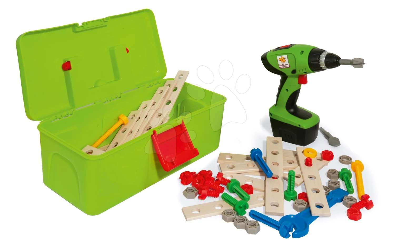 Baukasten Aus Holz Mit Bohrer Constructor Tool Box Eichhorn Im Koffer 63 Teile 2 Baukasten Aus Holz Mit Bohrer Constructor Tool Box Eichhorn Im Koffer 63 Teile – Bild 2