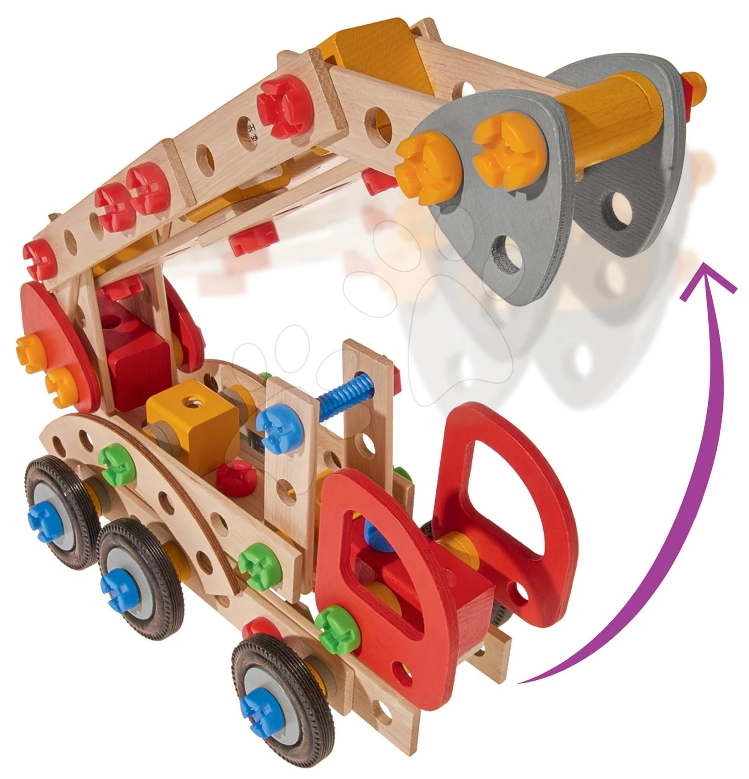 Holzbausatz Feuerwehrmann Constructor Fire Truck Eichhorn Drei Modelle (Feuerwehrmann, Krankenwagen, Polizei) 155 Teile Ab 5 Jahren 7 Holzbausatz Feuerwehrmann Constructor Fire Truck Eichhorn Drei Modelle (Feuerwehrmann, Krankenwagen, Polizei) 155 Teile Ab 5 Jahren – Bild 7