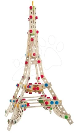 Baukasten Aus Holz Eiffelturm Constructor Eiffel Tower Eichhorn 3 Modelle (Eiffelturm, Windmühle, Triumphbogen) 315 Teile Ab 6 Jahren
