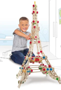 Baukasten Aus Holz Eiffelturm Constructor Eiffel Tower Eichhorn 3 Modelle (Eiffelturm, Windmühle, Triumphbogen) 315 Teile Ab 6 Jahren -Eichhorn 100039091 d eichhorn stavebnica