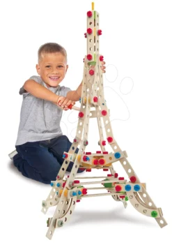 Baukasten Aus Holz Eiffelturm Constructor Eiffel Tower Eichhorn 3 Modelle (Eiffelturm, Windmühle, Triumphbogen) 315 Teile Ab 6 Jahren -Eichhorn 100039091 e eichhorn stavebnica