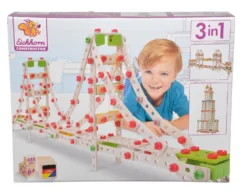 Baukasten Aus Holz Brücke Constructor Golden Gate Eichhorn 3 Modelle (Golden Gate Bridge, Tower Bridge, Empire State Building) 444 Teile Ab 6 Jahren -Eichhorn 100039092 c eichhorn stavebnica