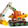 Baukasten Aus Holz Raupenkran Constructor Crawler Excavator Eichhorn 4 Modelle (Kran, Raupenkran, Wagen, Schneequad) 170 Teile Ab 6 Jahren