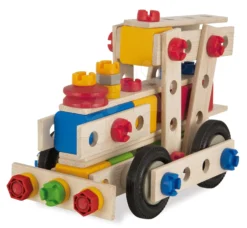 Baukasten Aus Holz Kran Constructor Crane Eichhorn 5 Modelle (Kran, Schiff, Wasserflugzeug, Formel, Mobilkran) 170 Teile Ab 6 Jahren -Eichhorn 100039097 g eichhorn stavebnia