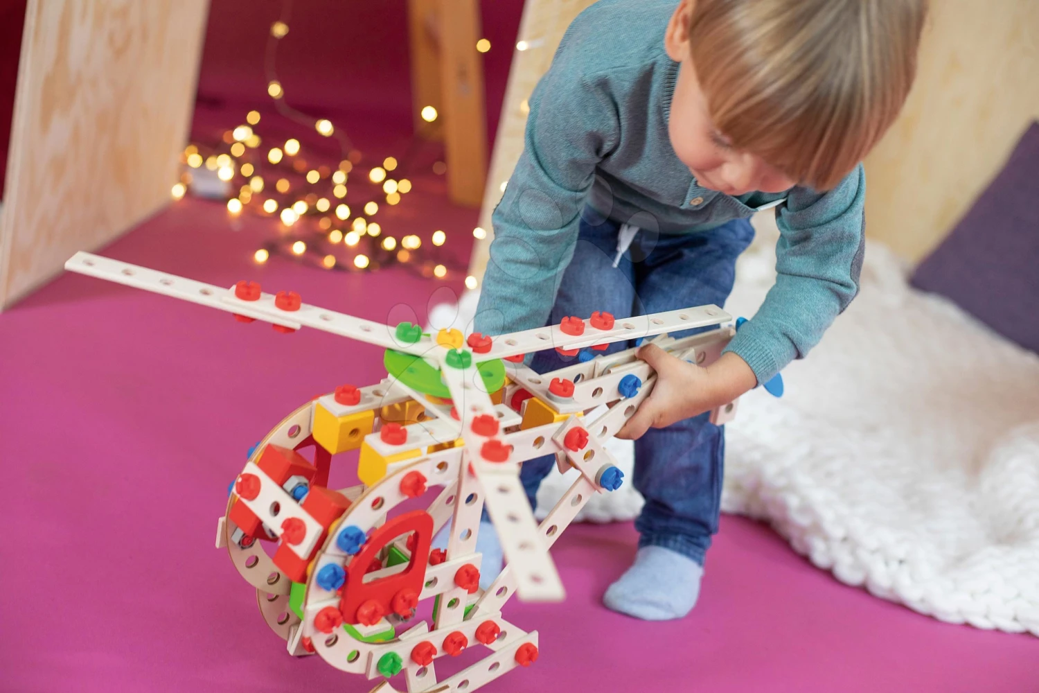 Baukasten Aus Holz Hubschrauber Constructor Helicopter Eichhorn 5 Modelle (Hubschrauber, Kampfjet, Schiff, Schlepper, Wasserflugzeug) 225 Teile Ab 6 Jahren 17 Baukasten Aus Holz Hubschrauber Constructor Helicopter Eichhorn 5 Modelle (Hubschrauber, Kampfjet, Schiff, Schlepper, Wasserflugzeug) 225 Teile Ab 6 Jahren – Bild 17