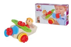 Bausatz-Flugzeug Aus Holz Constructor Maxi Airplane Eichhorn Mit Großen 10 Teilen Für Die Kleinsten Ab 24 Monaten -Eichhorn 100039100 c eichhorn stavebnica lietadlo