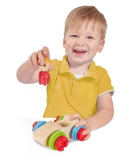 Bausatz Rennwagen Aus Holz Constructor Maxi Racer Eichhorn Mit Großen 10 Teilen Für Die Kleinsten Ab 24 Monaten