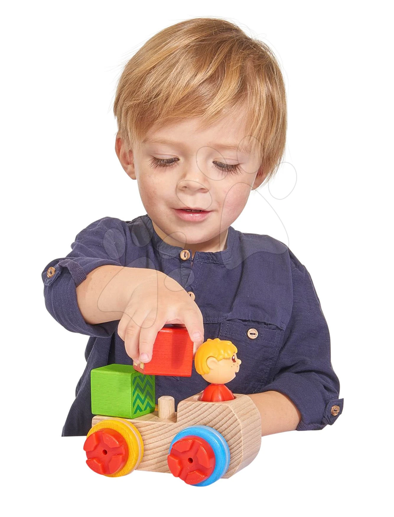 Bausatz-LKW Aus Holz Constructor Maxi Truck Eichhorn Mit Großen 14 Teilen Für Die Kleinsten Ab 24 Monaten 1 Bausatz-LKW Aus Holz Constructor Maxi Truck Eichhorn Mit Großen 14 Teilen Für Die Kleinsten Ab 24 Monaten