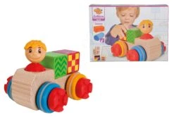 Bausatz-LKW Aus Holz Constructor Maxi Truck Eichhorn Mit Großen 14 Teilen Für Die Kleinsten Ab 24 Monaten 9 Bausatz-LKW Aus Holz Constructor Maxi Truck Eichhorn Mit Großen 14 Teilen Für Die Kleinsten Ab 24 Monaten -Eichhorn 100039105 e eichhorn stavebnica auto