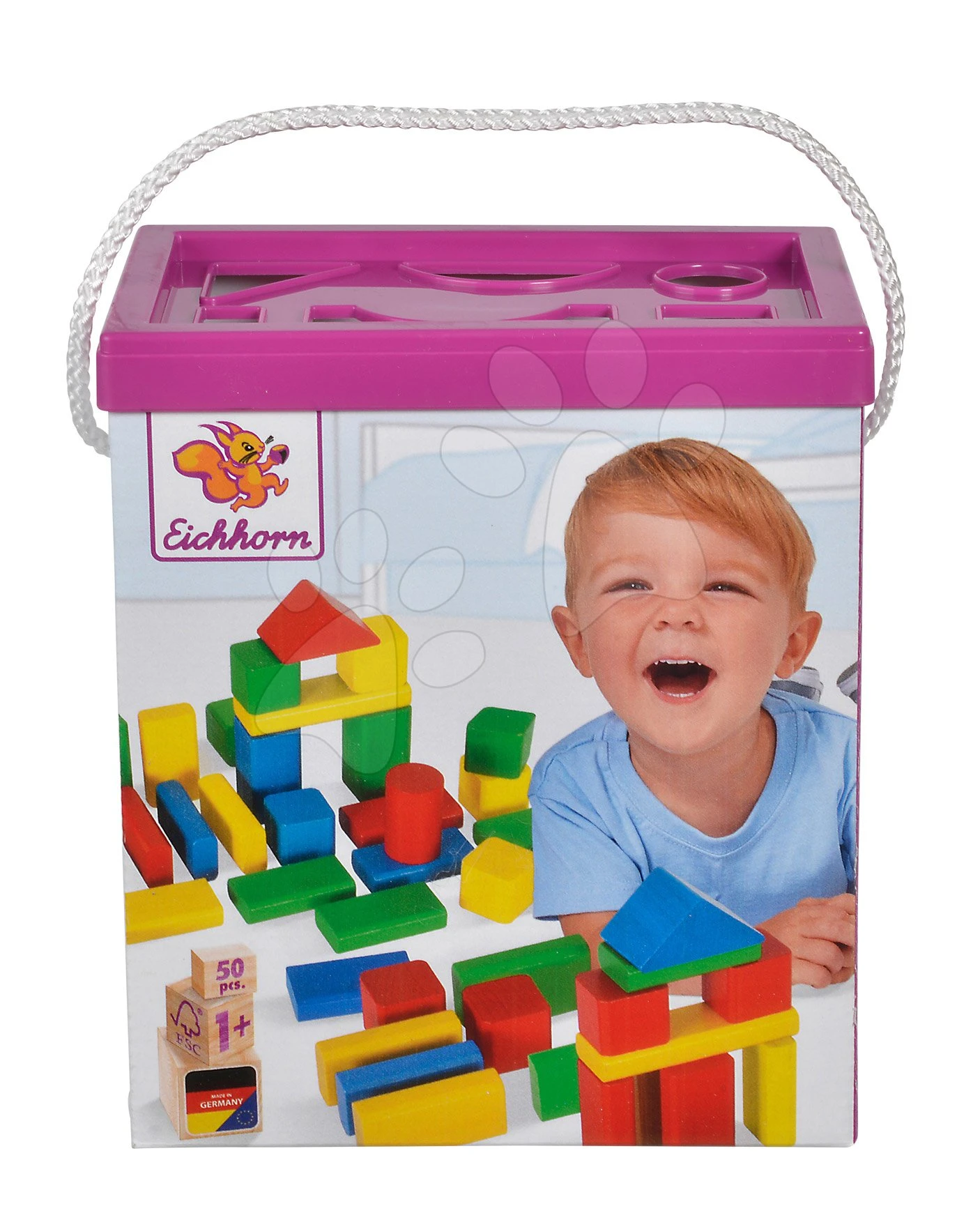 Holzwürfel Coloured Wooden Blocks Eichhorn Bunt 50 Stück In Verschiedenen Formen Größe 25 Mm Ab 12 Monaten 6 Holzwürfel Coloured Wooden Blocks Eichhorn Bunt 50 Stück In Verschiedenen Formen Größe 25 Mm Ab 12 Monaten – Bild 6