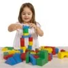 Farbige Holzwürfel Coloured Wooden Blocks XL Baby Eichhorn Extra Groß 50 Stück Größe 40 Mm Ab 12 Monaten