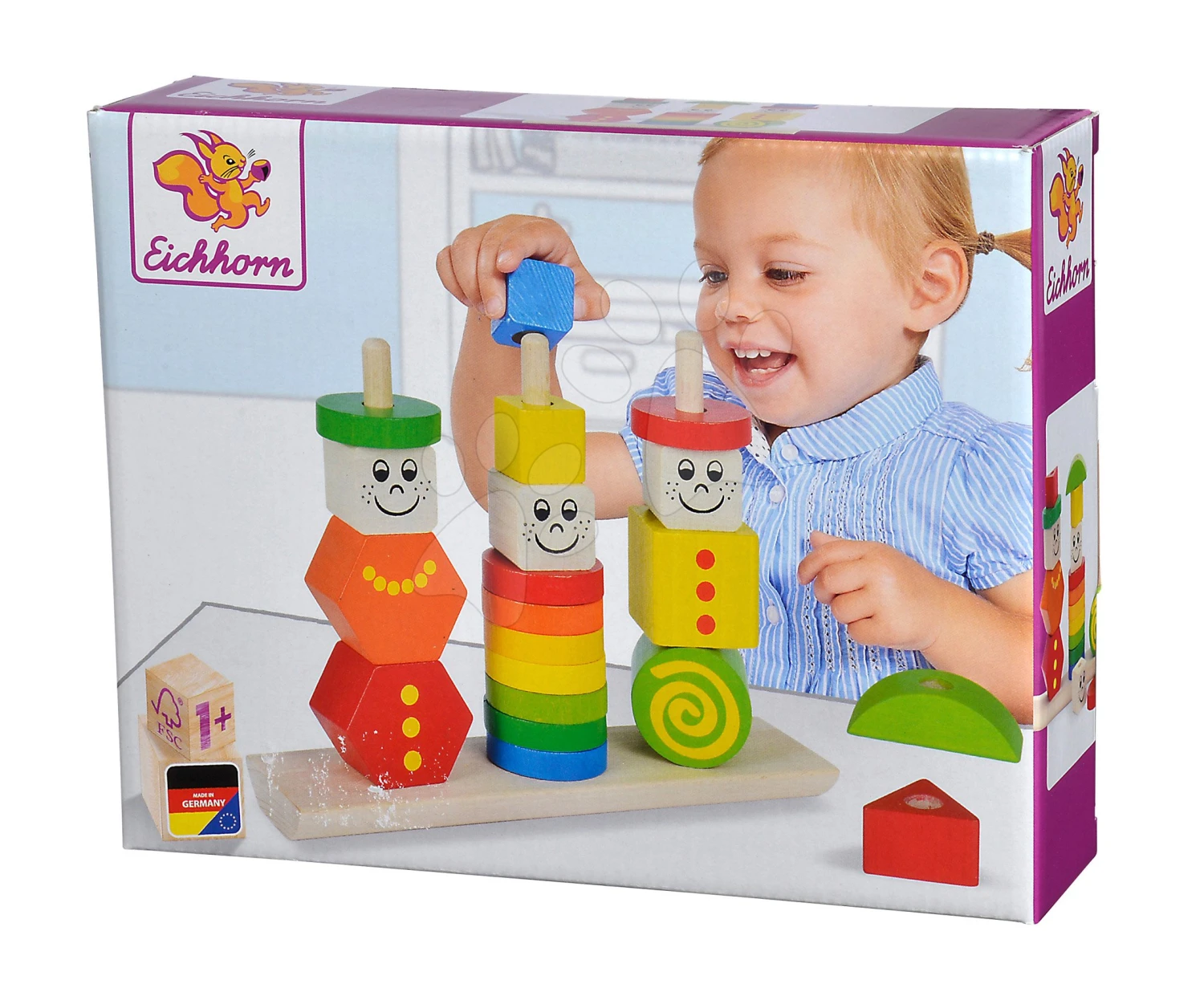 Faltschachtel Aus Holz Figuren Stacking Puzzle Figures Eichhorn Farbige Und Gemusterte Formen 21 Teile Ab 12 Monaten 5 Faltschachtel Aus Holz Figuren Stacking Puzzle Figures Eichhorn Farbige Und Gemusterte Formen 21 Teile Ab 12 Monaten – Bild 5