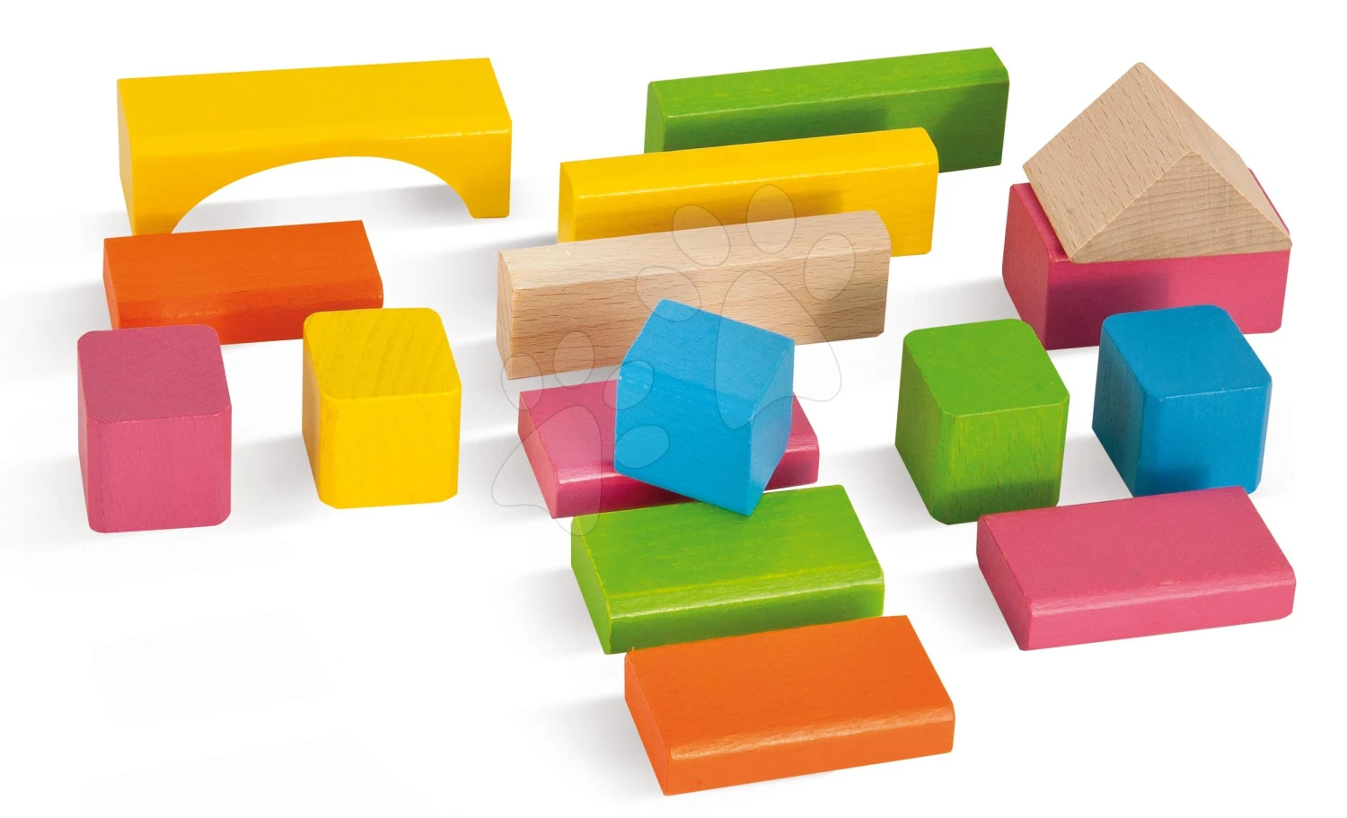 Holzwürfel Nature And Coloured Wooden Blocks Eichhorn Mix Farbig Und Natural 60 Stück Größe 25 Mm Ab 12 Monaten 2 Holzwürfel Nature And Coloured Wooden Blocks Eichhorn Mix Farbig Und Natural 60 Stück Größe 25 Mm Ab 12 Monaten – Bild 2