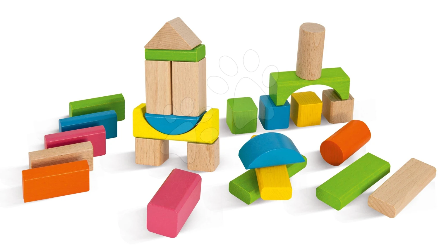Holzwürfel Nature And Coloured Wooden Blocks Eichhorn Mix Farbig Und Natural 60 Stück Größe 25 Mm Ab 12 Monaten 5 Holzwürfel Nature And Coloured Wooden Blocks Eichhorn Mix Farbig Und Natural 60 Stück Größe 25 Mm Ab 12 Monaten – Bild 5