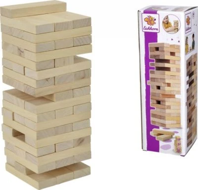 Eichhorn Wackelturm Holz, 54 Teile 1 Eichhorn Wackelturm Holz, 54 Teile