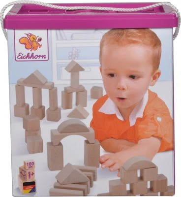 Eichhorn Natur Holzbausteine 1 Eichhorn Natur Holzbausteine