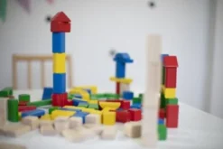 Eichhorn Holzbausteine Bunt, 100 Stück -Eichhorn 16467381 05