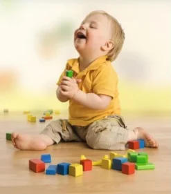 Eichhorn Holzbausteine Bunt, 100 Stück -Eichhorn 16467381 06