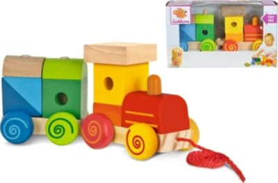 Eichhorn Zug, 11-tlg. - Lok Mit Sound + Anhänger Mit Bausteinen 1 Eichhorn Zug, 11-tlg. - Lok Mit Sound + Anhänger Mit Bausteinen