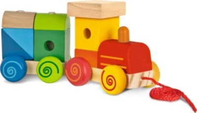 Eichhorn Zug, 11-tlg. - Lok Mit Sound + Anhänger Mit Bausteinen 6 Eichhorn Zug, 11-tlg. - Lok Mit Sound + Anhänger Mit Bausteinen – Bild 6