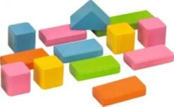 Eichhorn Holzbausteine Bunt, 75 Stück -Eichhorn 16467455 04