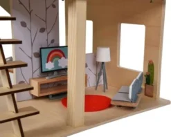 Eichhorn Puppenhaus Mit Möbeln -Eichhorn 18627701 05