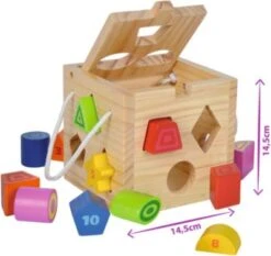 Eichhorn Sortier- Und Steckspiel Aus Holz -Eichhorn 1876518 03