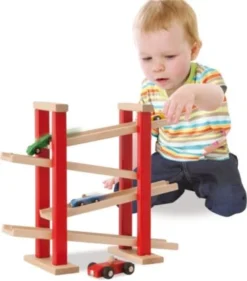 Eichhorn Auto-Rennbahn Mit 4 Fahrzeugen -Eichhorn 2248001 03