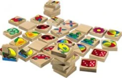 Eichhorn Bilder-Memo-Spiel Aus Holz