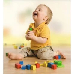 Eichhorn Holzbausteine Bunt 100 Stück -Eichhorn 23566305 03