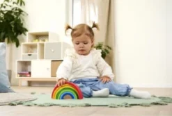 Eichhorn Sortier- Und Stapelspielzeug Regenbogen, 8 Teile -Eichhorn 24451119 06