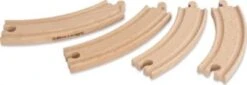 Eichhorn Bahn, Kurvenschienen, 4-tlg.