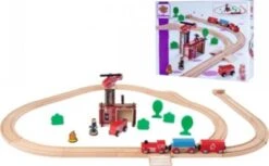 Eichhorn EH Bahn - Bahnset Feuerwehr, 33-tlg.