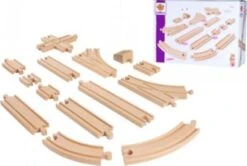 Eichhorn EH Bahn - Großes Schienensortiment, 44-tlg.