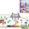 Eichhorn EH Bahn - Bahnset Mit Brücke, 55-tlg.
