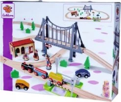 Eichhorn EH Bahn - Bahnset Mit Brücke, 55-tlg. -Eichhorn 26404533 06