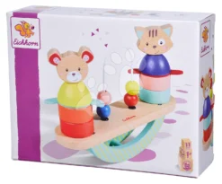 Drevená Balančná Hra S Korálikmi Balance Game Friend Eichhorn 11 Dielov Od 12 Mes EH5464 -Eichhorn 5464 g eichhorn balacna hra