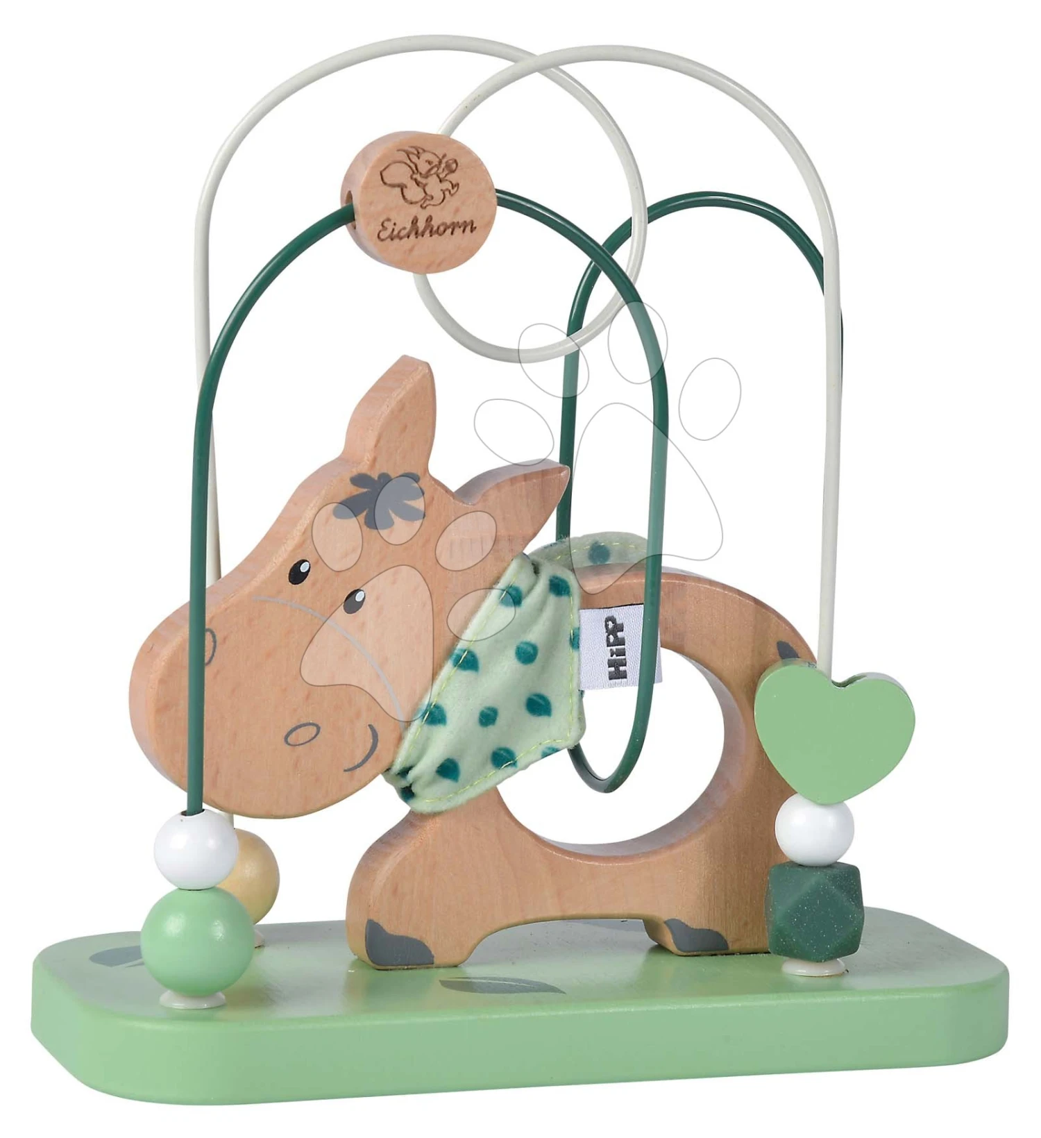 Drevený Labyrint S Korálikmi Baby HIPP Bead Maze Eichhorn S 2 Dráhami Od 12 Mes EH5868 3 Drevený Labyrint S Korálikmi Baby HIPP Bead Maze Eichhorn S 2 Dráhami Od 12 Mes EH5868 – Bild 3