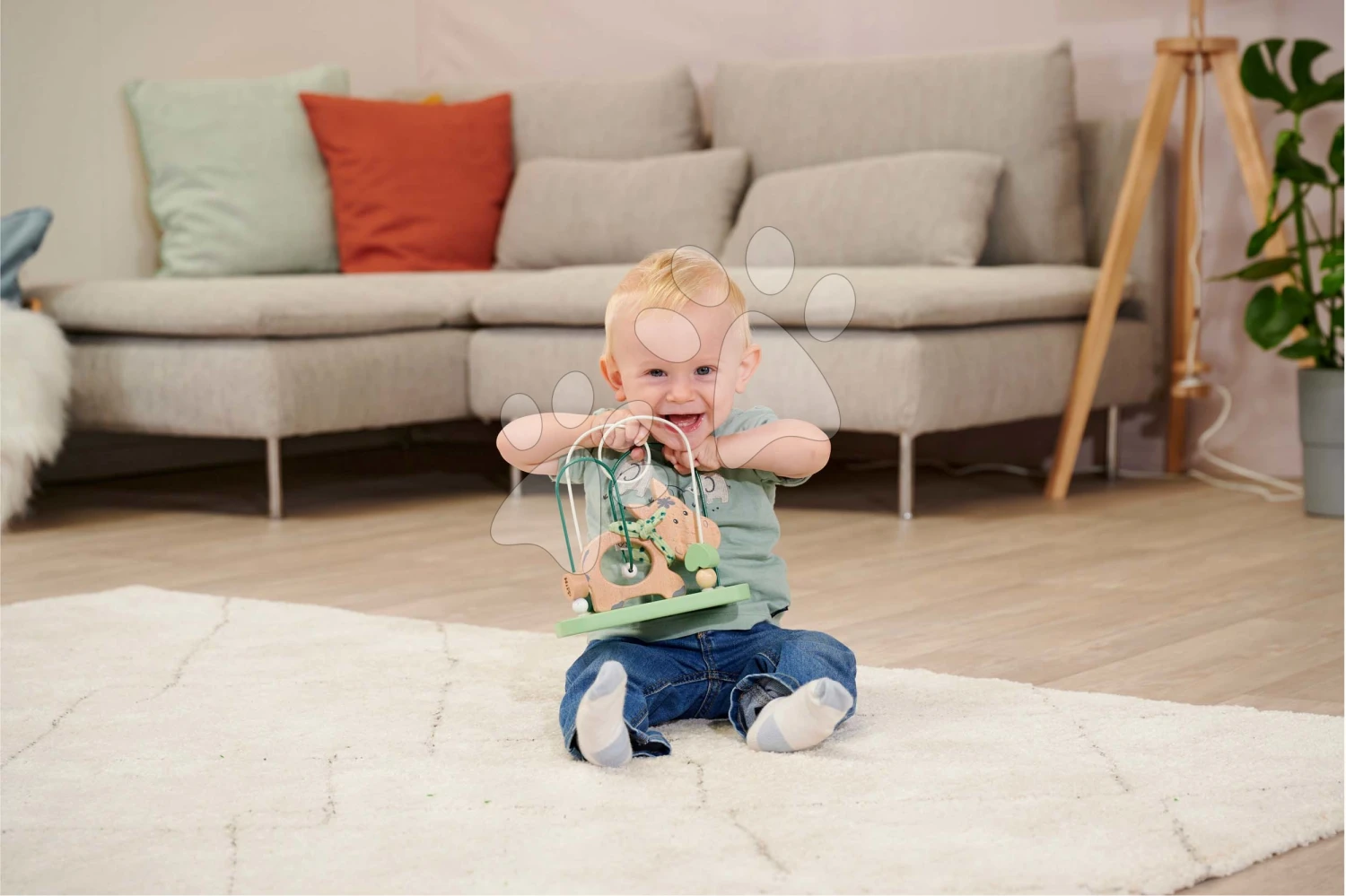 Drevený Labyrint S Korálikmi Baby HIPP Bead Maze Eichhorn S 2 Dráhami Od 12 Mes EH5868 7 Drevený Labyrint S Korálikmi Baby HIPP Bead Maze Eichhorn S 2 Dráhami Od 12 Mes EH5868 – Bild 7