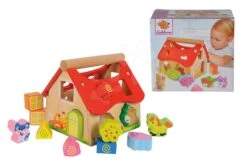 Lehrhaus Aus Holz Shape Sorter House Eichhorn Mit 12 Würfeln Ab 12 Monaten 16 Lehrhaus Aus Holz Shape Sorter House Eichhorn Mit 12 Würfeln Ab 12 Monaten -Eichhorn eh2098 b eichhorn domcek