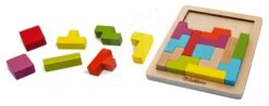Holzpuzzle Formenspiel Shape Game Eichhorn 20 Farbige Würfel In Verschiedenen Formen Ab 4 Jahren -Eichhorn eh2467 d eichhorn puzzle
