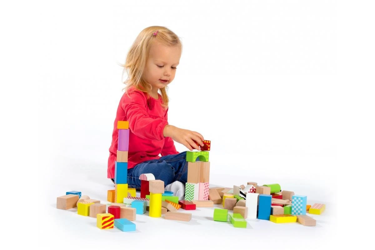 EICHHORN 100002226 Color, Holzbausteine 3 EICHHORN 100002226 Color, Holzbausteine – Bild 3