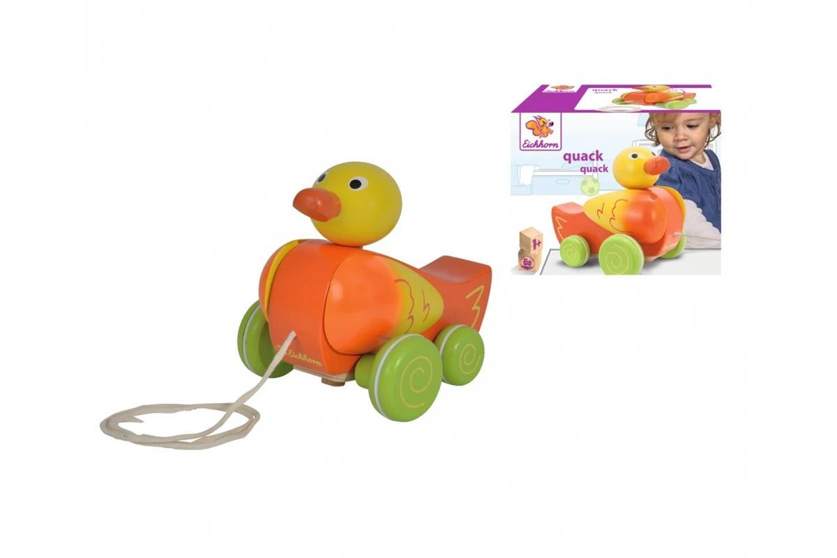EICHHORN 100002423 Nachziehtier, Ente 2 EICHHORN 100002423 Nachziehtier, Ente – Bild 2
