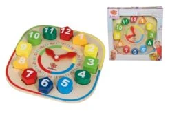 EICHHORN 100003449 Lernuhr Mit Steckteilen