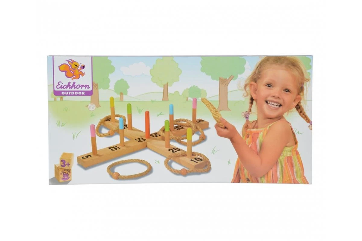 EICHHORN 100004505 Outdoor Ringwurfspiel 5 EICHHORN 100004505 Outdoor Ringwurfspiel – Bild 5