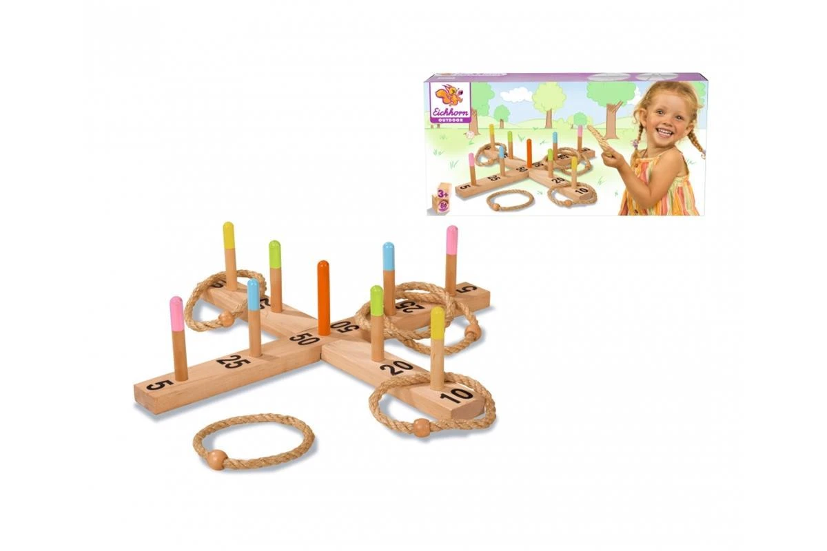EICHHORN 100004505 Outdoor Ringwurfspiel 6 EICHHORN 100004505 Outdoor Ringwurfspiel – Bild 6