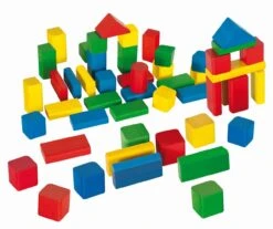 EICHHORN 100050161 Bunte Holzbausteine