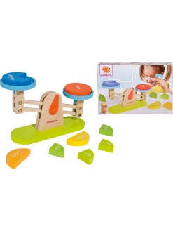 Eichhorn 10tlg. Holzwaage-Set - Ab 3 Jahren