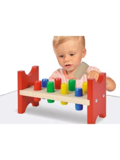 Eichhorn 10tlg. Klopfbank - Ab 12 Monaten -Eichhorn eichhorn 10tlg klopfbank ab 12 monaten 2